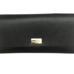 *NOT FOR SALE* Kate Spade Leather Flap Wallet Blk
